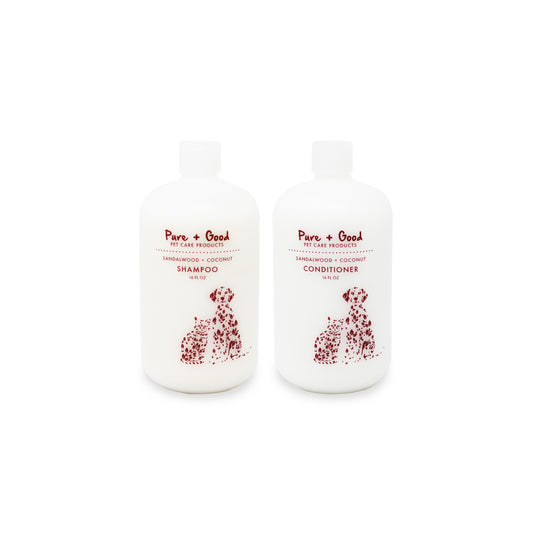 Sandalwood + Coconut Shampoo & Conditioner Set
