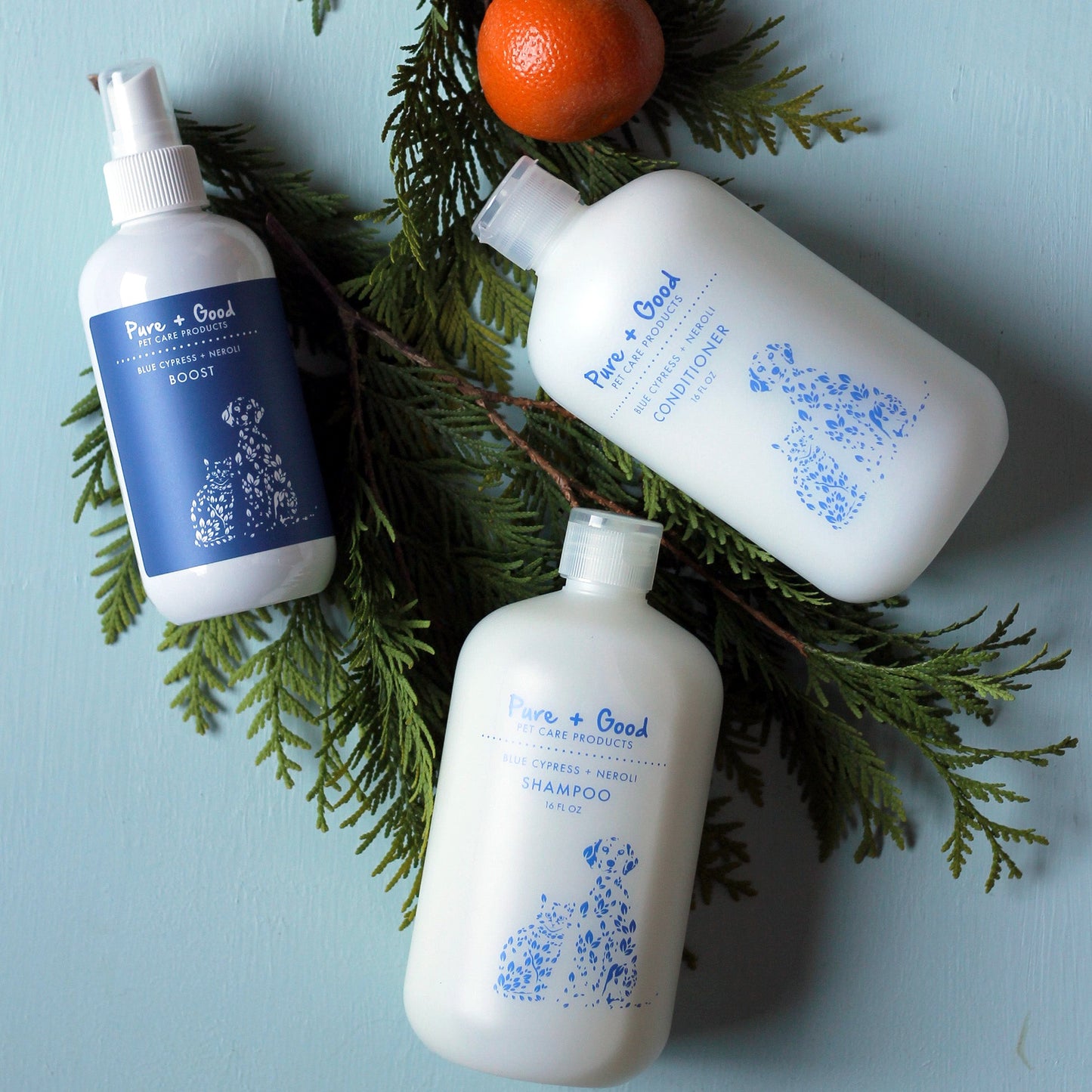 Blue Cypress + Neroli Boost, 8oz