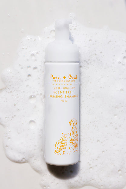 Pure + Good Pet Scent Free Foaming Shampoo