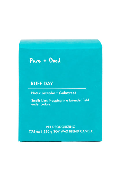 Pure + Good Pet Ruff Day Soy Wax Candle