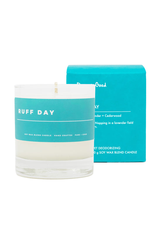 Pure + Good Pet Ruff Day Soy Wax Candle